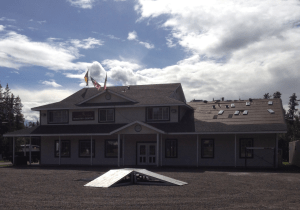 The Samaritan’s Purse Ministry Centre in Dease Lake, British Columbia has a brand new roof!