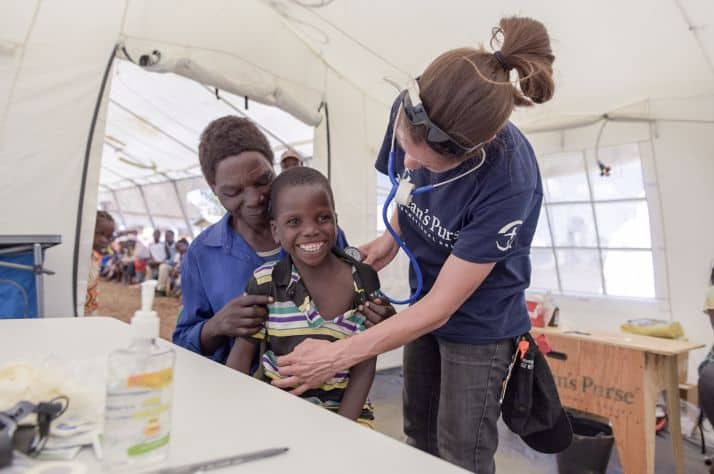 Our medical team saw more than 100 patients on the hospital's first day (April 4).