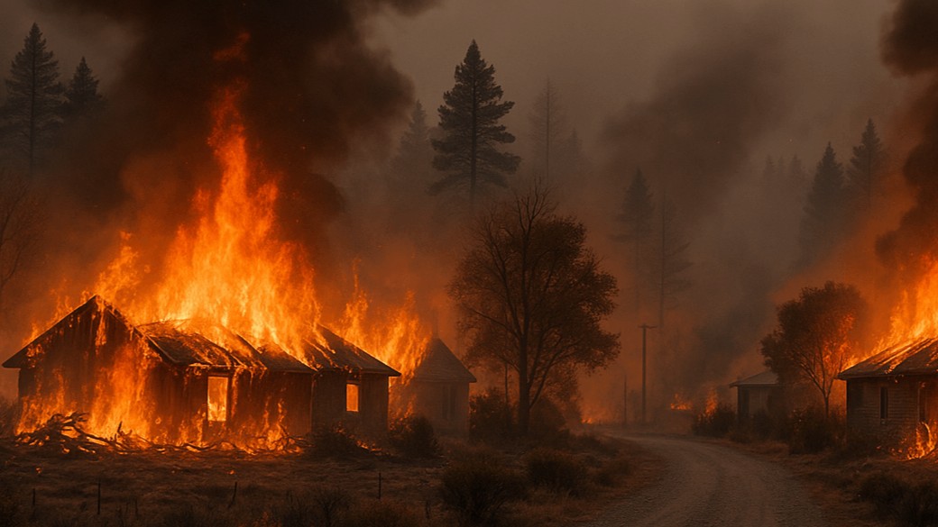 Wildfire in Nova Scotia
