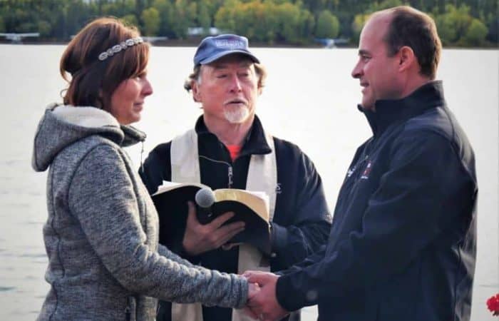Canadians Pierre and Ethel renewed their wedding vows and were baptized during their week in Alaska with Operation Heal Our Patriots. Hundreds of military couples have made commitments to Jesus Christ and rededicated their marriages since the project began in 2012.