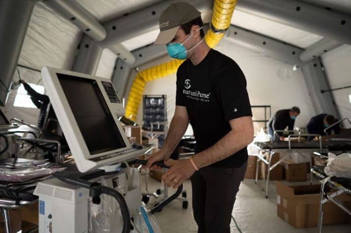 Our team is working around the clock to prepare critically needed medical equipment and supplies in our hospital.