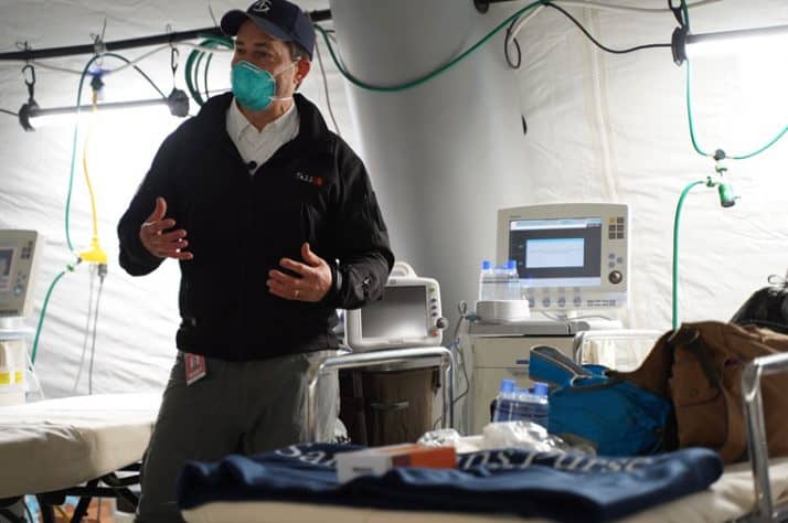 Lance Plyer, Director of World Medical Mission, is helping to lead our efforts in New York.