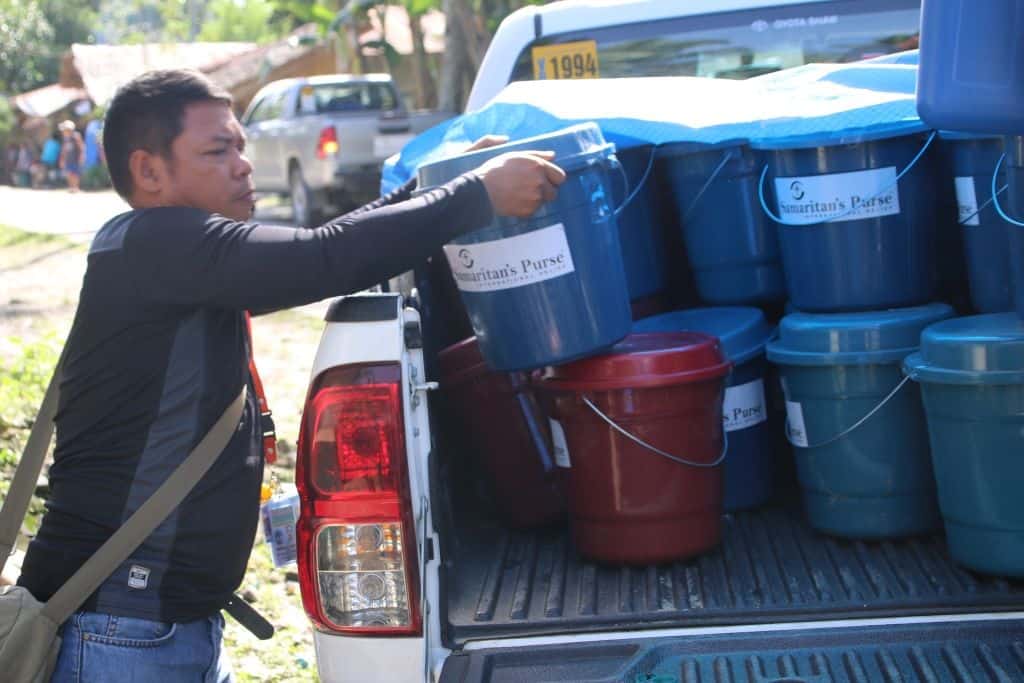 Samaritan's Purse is providing emergency supplies to the victims of Tropical Storm Tembin.