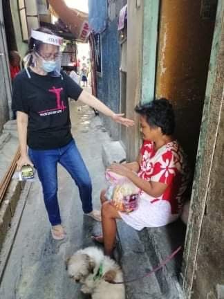 Reaching out: Through evangelism and disaster preparedness training, Merriam and her church were ready to respond to COVID-19 in the Philippines.