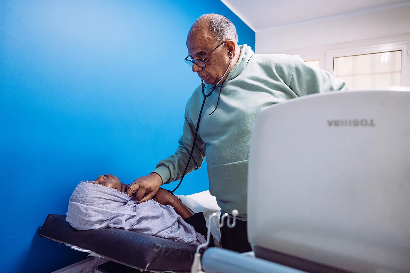 Our partner clinic in North Africa treats refugees