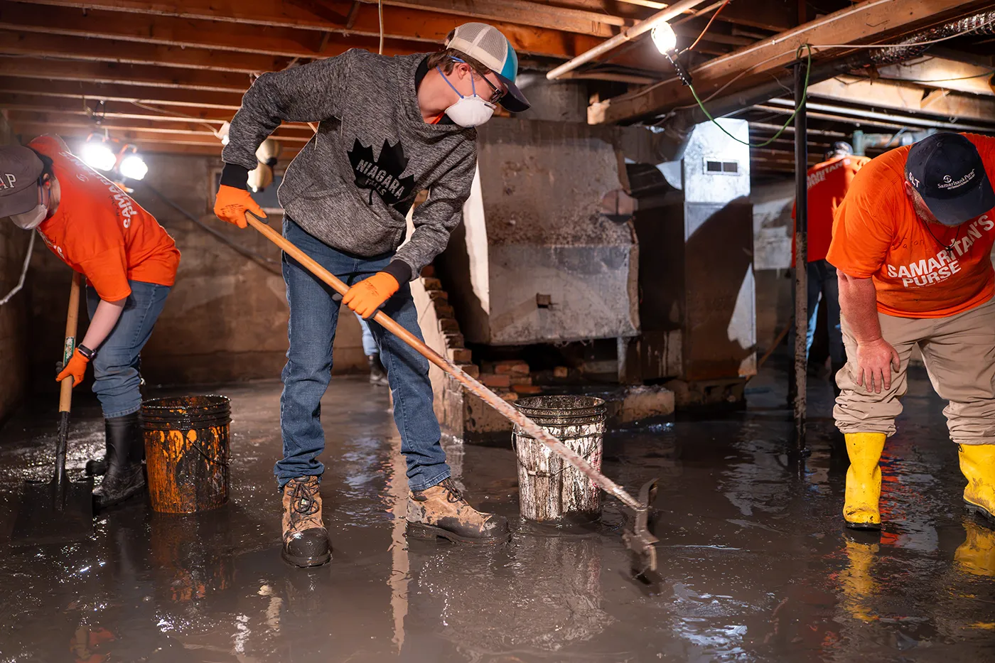 Flood response in Manitoba