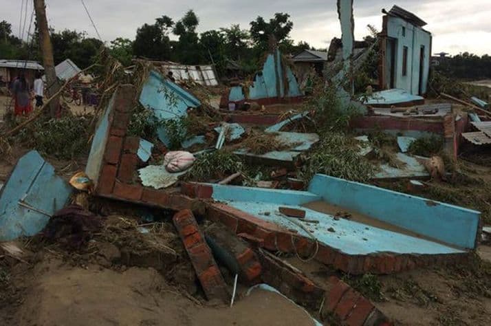 Heavy monsoon rains have resulted in deadly flooding across southeastern Nepal.