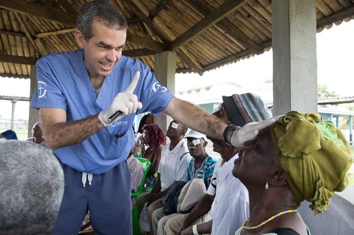 Dr. Ben Roberts and our medical team performed cataracts surgeries for 84 people in Liberia. The operations were done at ELWA Hospital outside Monrovia.