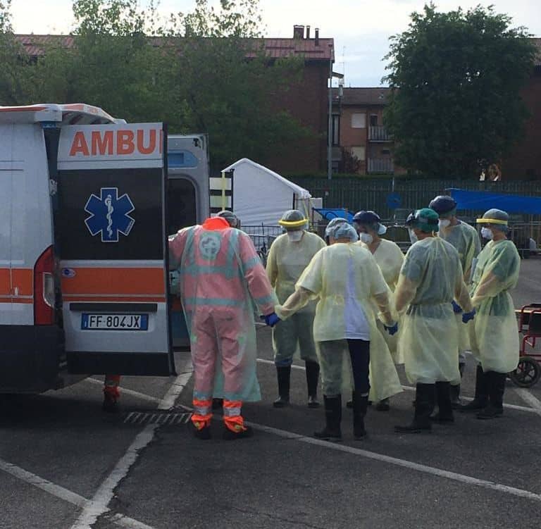 Our dedicated team of medical personnel not only treated patients, but also prayed for them.