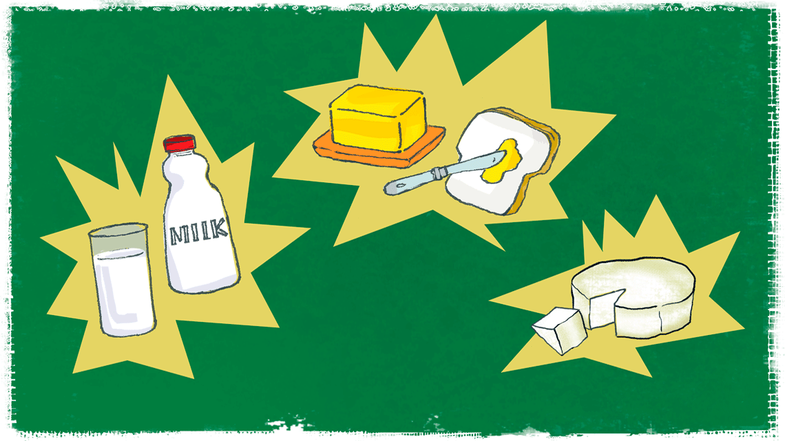 They provide nutritious milk to drink and use for cheese or butter
