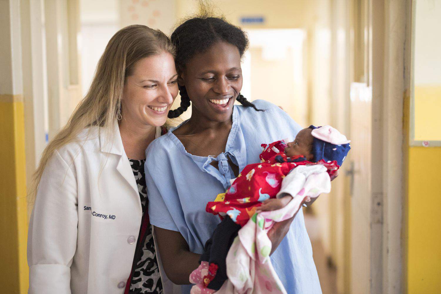 As part of her hospital responsibilities, Dr. Conroy has the privilege of bringing new lives into the world. Earlier this year, she assisted in the delivery of Leah’s fourth child Lovelynn.