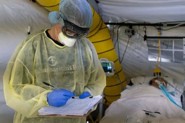 Medical workers with the organization Samaritan's Purse treated nearly 300 COVID-19 patients in Cremona, Italy, where a local hospital was overflowing with patients struck by the coronavirus.