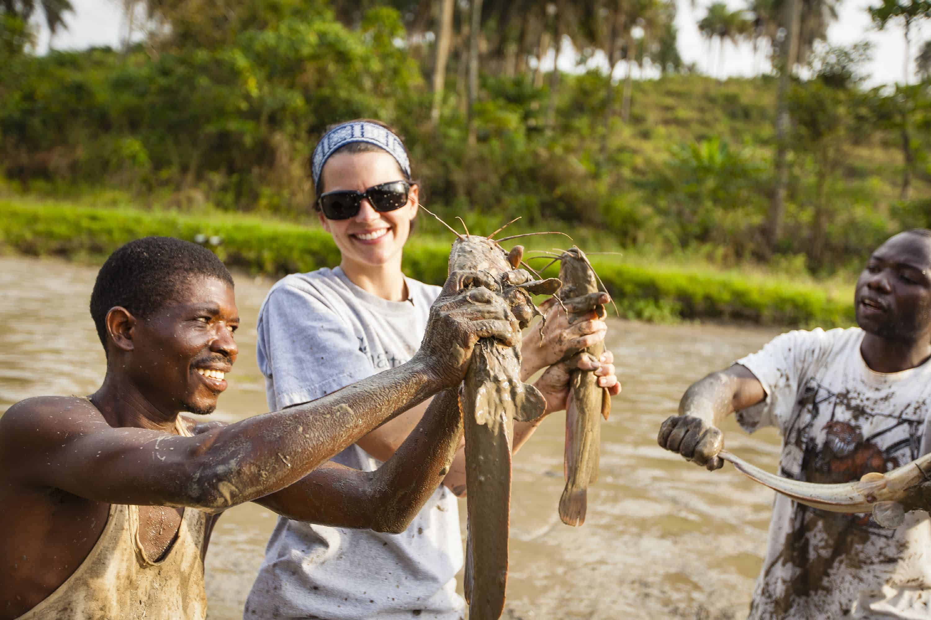 The Samaritan's Purse fish pond opened the door for the Gospel.