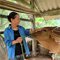 Portrait of Huong, a beneficiary in Kenya