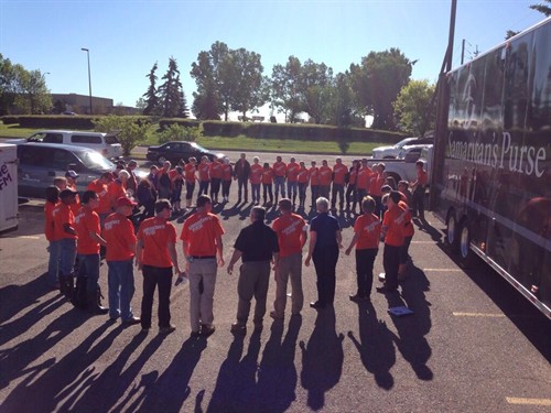 Grace Baptist Church volunteers