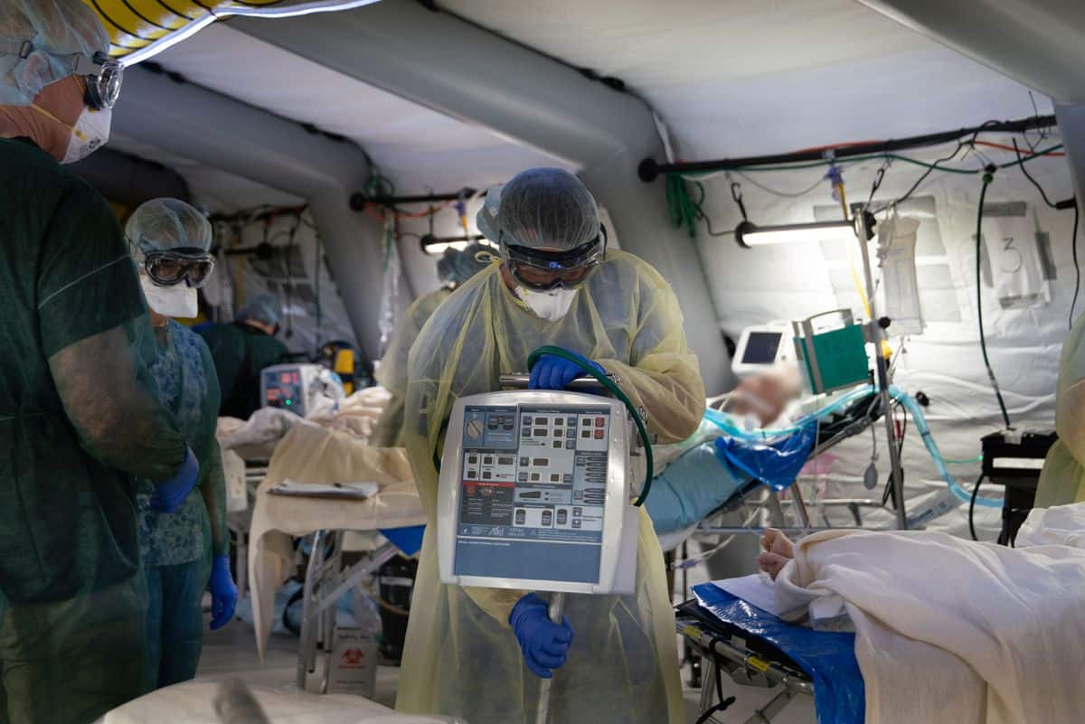 John Troke, who is from Winnipeg, said the team learned that the effective treatment of ICU patients requires a very high ratio of nurses to patients – one to two or three – given the enormous demands of the job.