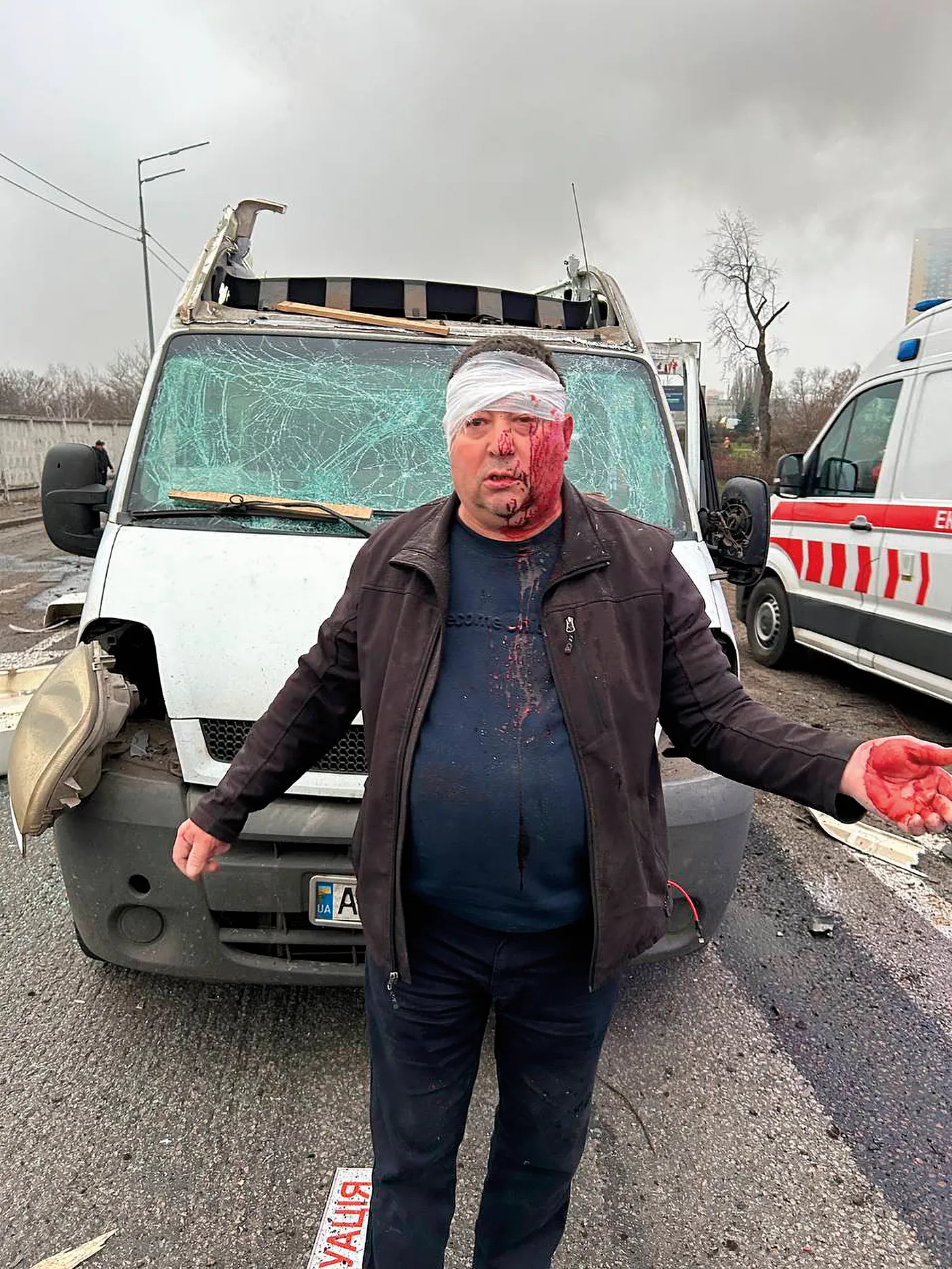 We provided a new van for this pastor so he can continue delivering water.