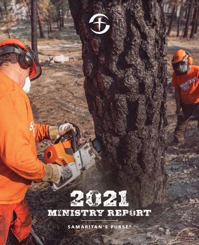 Samaritan's Purse 2021 Ministry Report cover