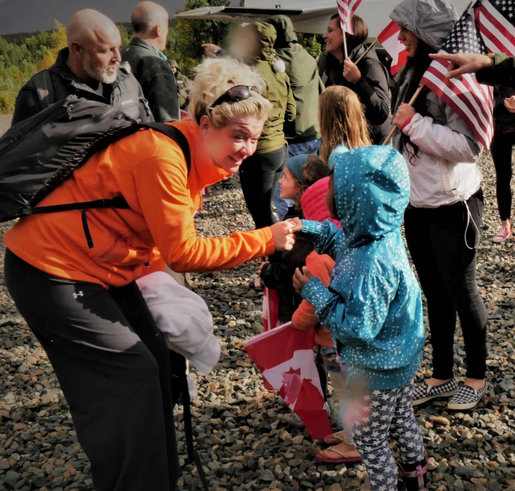 Canadian military couples were greeted by Franklin Graham, Operation Heal our Patriot staff and volunteers, and members of the community of Port Alsworth, home to the Samaritan Lodge.